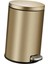 Yuvarlak Adım Çöp Kutusu Toz Kutusu Elleri Ücretsiz Su Geçirmez Mutfak Tuvalet Ev Altın (Yurt Dışından) 1