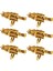 6pcs Peçete Için Peçete Cadılar Bayramı Partileri Için Noel Dekorasyon Altın (Yurt Dışından) 1