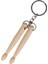 Drumstick Keychain Ahşap Keychain Gadget Müzik Cazibesi Şükran Günü Için Keyasyon (Yurt Dışından) 1