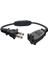 Şarj Cihazları Için 2 Prong/2 Çıkış Polarize Uzatma Kablosu 13a/125v İle (Yurt Dışından) 5