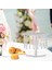 Pasta Stand Snack Tepsisi Kristal Sergilalar Kurabiye Candy Pastry Doğum Günü Için 20cmx15cm (Yurt Dışından) 3