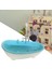 Dollhouse Ahşap Mobilya Aksesuarları Hayat Sahnesi Mavi (Yurt Dışından) 3