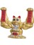 Lucky Cat Figurine Hayvan Heykel Heykeli Oturma Odası Raf Masaüstü Aureate (Yurt Dışından) 2