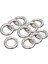 10 Adet Yuvarlak Yay Snap Hooks Anahtar Zincirler Için Yay Karabinası Çanta Argent 20mm (Yurt Dışından) 2