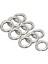 10 Adet Yuvarlak Yay Snap Hooks Anahtar Zincirler Için Yay Karabinası Çanta Argent 20mm (Yurt Dışından) 4