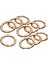 10pcs Yuvarlak Yay Snap Hooks Anahtar Zincirler Için Yay Karabinası Çanta Aureate 33mm (Yurt Dışından) 2
