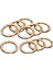10pcs Yuvarlak Yay Snap Hooks Anahtar Zincirler Için Yay Karabinası Çanta Aureate 33mm (Yurt Dışından) 3