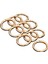 10pcs Yuvarlak Yay Snap Hooks Anahtar Zincirler Için Yay Karabinası Çanta Aureate 33mm (Yurt Dışından) 4