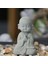 Tiny Buddha Monk Heykeli Figürinler Süsleri Çay Evcil Eller Birlikte (Yurt Dışından) 5