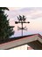 Demir Weathervane Rüzgar Vane Çatı Çit (Yurt Dışından) 5