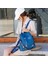 Seyahat Dış Mekan Day Pack Rucksack Mavi Seyahat Için Sıradan Sırt Çantası Omuz Çantası (Yurt Dışından) 4