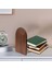 Kitap Aletleriörü Slip Book Ends Standüstü Raf Ceviz 13x8x1cm (Yurt Dışından) 5