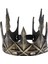 Kral Erkek Taç Tiara Dekoratif Ortaçağ Adamları Cosplay Dekorasyonları Balo Altın (Yurt Dışından) 4