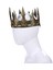Kral Erkek Taç Tiara Dekoratif Ortaçağ Adamları Cosplay Dekorasyonları Balo Altın (Yurt Dışından) 5