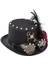 Erkek Kadın Steampunk Üst Şapka Vintage Steampunk Vites Parti Yenilik Öğesi (Yurt Dışından) 2