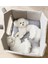 Rahat Kedi Uyku Yatağı Sepeti Nefes Alabilir Yarı Menkavvaylı Evcil Hayvan Malzemeleri 39cmx32cmx34cm (Yurt Dışından) 5