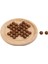 Ahşap Peg Solitaire Masa Oyunu Mermerler Oyun Tahtası Satranç Yetişkinler Için Çap 135mm (Yurt Dışından) 1