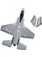 2.4g 4 Kanal Rc Uçak Köpük Düzlemi Açık Hava Oyuncaklar Erkekler Için F35 Gri (Yurt Dışından) 1