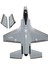 2.4g 4 Kanal Rc Uçak Köpük Düzlemi Açık Hava Oyuncaklar Erkekler Için F35 Gri (Yurt Dışından) 2