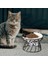 Cat Food Bowl Cat Standı İle Yükseltilmiş Besleyici Yüksek Besleyici Kasesi Kasesi (Yurt Dışından) 4