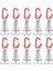 10x Çadır Çıtı Güverte Çapa Peg Yayı Tuvalet Tahtası Peg Açık Kırmızı Için (Yurt Dışından) 1