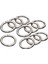 10 Adet Yuvarlak Yay Snap Hooks Anahtar Zincirler Için Yay Karabinası Çanta Argent 33mm (Yurt Dışından) 2