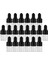 20pcs Boş Cam Damlalık Şişeleri Tentür Şişeleri Vücut Yağları Için Doldurulabilir Siyah Beyaz 1ml (Yurt Dışından) 2