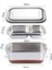 1.2l Paslanmaz Bento Kutu Açık 2 Katman (Yurt Dışından) 3