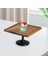 Ahşap Yüksek Ayak Tepsisi Cupcake Standı Düğün Dekorasyonu Için Dekoratif Tepsiler 25 Cm Kahverengi (Yurt Dışından) 2