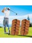 Golf Demir Kafa Kapakları Set Pu Sporcu Hediyesi Için Pratik Dış Mekan Spor Kahverengi Büyük (Yurt Dışından) 4