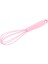 El Silikon Çırpma Kap Mutfak Mutfak Yumuşak Sapsız Karıştırıcı Olmayan Çizik Yumurta Çırpıcı Un Tereyağı Yemek Pişirme, Pembe (Yurt Dışından) 3