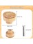 Rattan Çekme Knobs Mobilya Dresser Dolap Için Tek Delik Çekme Çekiyor (Yurt Dışından) 4