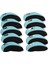 10 Adet Golf Demir Headcovers Golf Kulübü Kafa Kapağı Görüntülenebilir Pencere Koruma Mavi (Yurt Dışından) 1