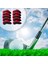 10 Adet Golf Demir Headcovers Golf Kulübü Kafa Kapağı Görüntülenebilir Pencere Koruması Kırmızı (Yurt Dışından) 4