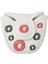 Square Mallet Putter Headcover Yedek Beyaz (Yurt Dışından) 4