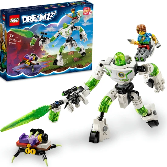 LEGO® Dreamzzz# Mateo And Robot Z-Blob 71454 - 7 Yaş ve Üzeri Macera Sever Çocuklar Için LEGO® Dreamzzz# Karakterleri  Içeren Yaratıcı Oyuncak Yapım Seti (237 Parça)