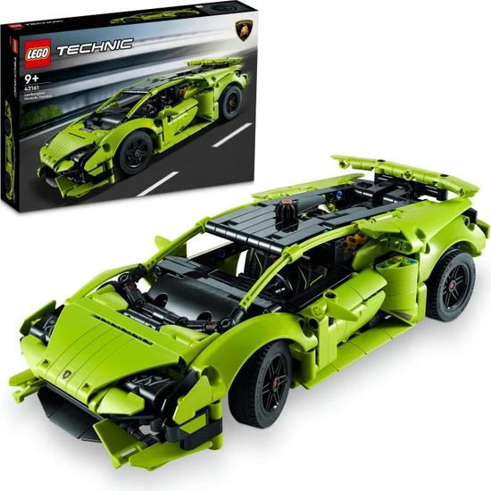 LEGO® Technic Lamborghini Huracán Tecnica 42161 - Oyuncak Süper Spor Arabaları Seven 9 Yaş ve Üzeri Çocuklar Için Yaratıcı Oyuncak Yapım Seti (806 Parça)