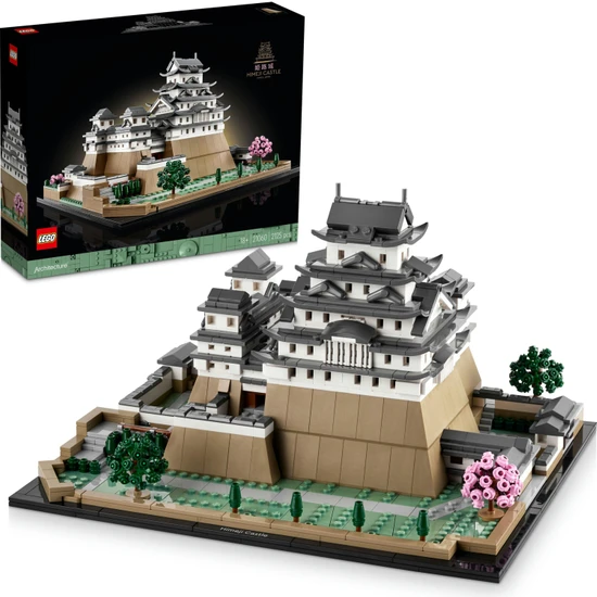 LEGO® Architecture Mimari Simgeler Koleksiyonu Himeji Kalesi 21060 - Seyahat, Mimari ve Tarih Meraklısı Yetişkinler Için Koleksiyonluk ve Sergilenebilir Model Yapım Seti (2125 Parça)