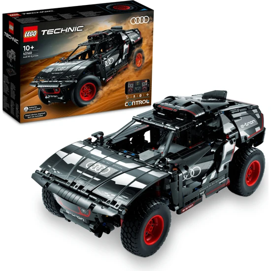 LEGO® Technic Audi Rs Q E-Tron 42160 - 10 Yaş ve Üzeri Uzaktan Kumandalı Ralli Arabalarını Seven Çocuklar Için Yaratıcı Oyuncak Yapım Seti (914 Parça)