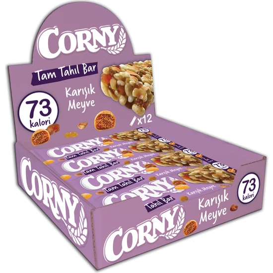 Corny Tahıl Bar Karışık Meyve 12 x 20 gr