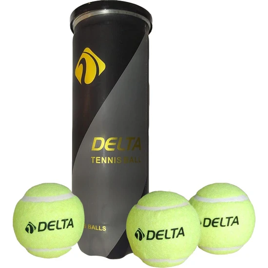 Delta Profesyonel Seviye Özel Vakumlu Tüpte 3 Adet Dura-Strong Tenis Maç Topu