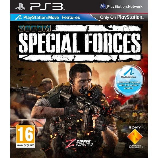 Pop Konsol Socom Special Forces Ps3 Oyun Plastation 3 Oyun Ps3 Move Uyumlu