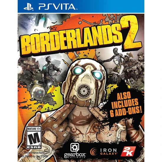 Pop Konsol Borderlands 2 Playstation Vita Oyun Ps Vita Oyun Kartı Kutusuz