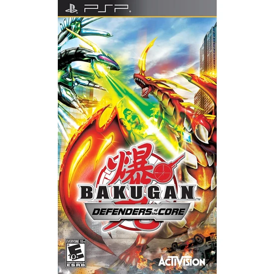 Pop Konsol Bakugan Defenders Of The Core Psp Oyun Psp Umd Oyun Kutusuz