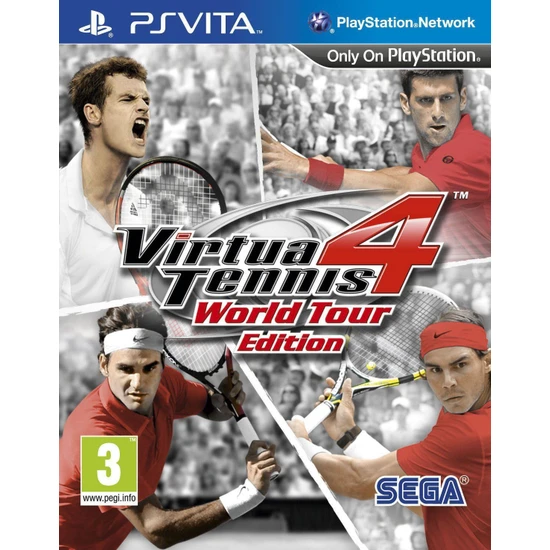 Pop Konsol Virtua Tennis 4 World Tour Edition Playstation Vita Oyun Ps Vita Oyun