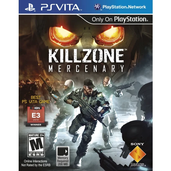 Pop Konsol Killzone Mercenary Playstation Vita Oyun Orjinal Ps Vita Oyun