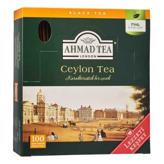 Ahmad Tea Ceylon Tea Bardak Poşet Çay 100lü 200gr