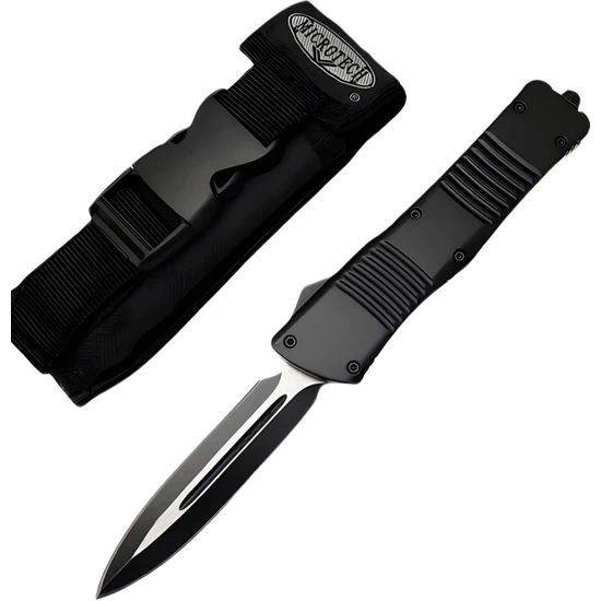 Microtech Siyah 25 cm Kılıflı Bıçak Outdoor Bıçak Çakı Paslanmaz Çelik Stainless Steel - Knives And Weapons