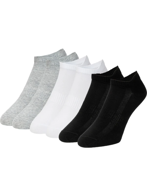 Durasocks Erkek-Kadın Uniseks Patik Çorap, Antibacteriyel, Spor, Esnek, Dikişsiz Çorap (6 Çift)