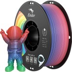 Creality Ender PLA+ Filament Gökkuşağı 1.75MM 1kg Renkli Yüksek Baskı Kalitesi Sağlayan Malzeme
